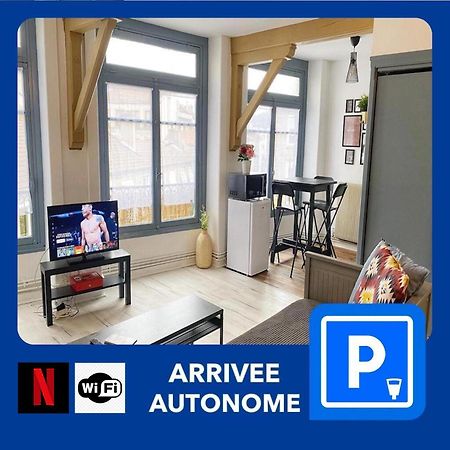 015 Chic & Cosy Studio 41M2 Hypercentre Wifi Smart Tv Netflix Saint-Etienne  Exterior foto
