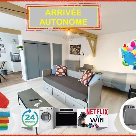 015 Chic & Cosy Studio 41M2 Hypercentre Wifi Smart Tv Netflix Saint-Etienne  Exterior foto